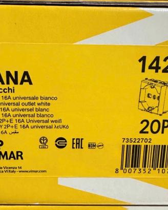 VIMAR PLANA PRESE UNIVERSALI  14210