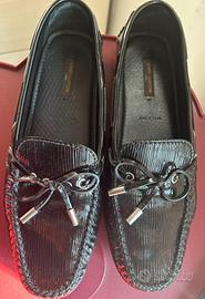 Mocassini pelle vernice LV