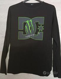 Shirt nera a manica lunga - Monster - DC - USA