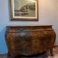 Cassettone intarsiato ‘900