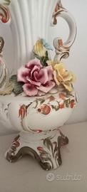 Vaso portafiori Capodimonte