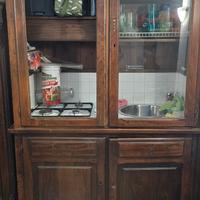 cucina compatta arte povera