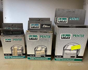 Stock timbri autoinchiostranti