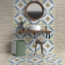 Piastrella 34X34 Antiche Riggiole Napoletane VC Sa