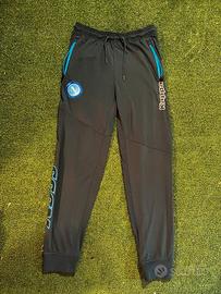 Pantaloni Tuta Kappa SSC Napoli Verdi Taglia M