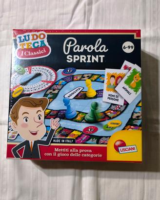 Gioco da tavolo Parola Sprint Lisciani - Nuovo