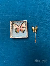 Spilla farfalla vintage