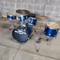 Batteria ROADSTER JUNIOR blu completa