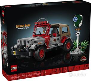 lego 77984 Jurassic Park Jeep wrangler