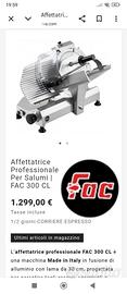 AFFETTATRICE PROFESSIONALE LAMA 30