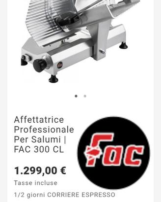 AFFETTATRICE PROFESSIONALE LAMA 30
