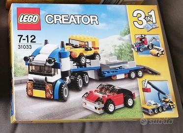 Lego Creator 3 in 1 Veicoli: Bisarca con auto ecc.