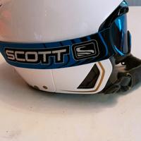 Caschetto ed occhiali sci/snowboard 