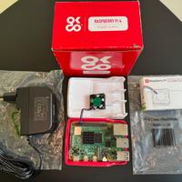 Raspberry Pi 4 8GB RAM + Case Fan + Alimentatore