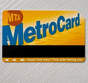 MetroCard NYC 2021 - Oggetto da collezione raro