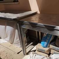 Tavoli professionali in acciaio