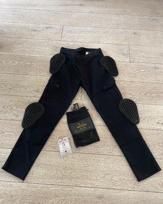 Pantaloni Moto Rokker Black Jack Slim W31/L30