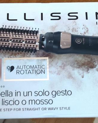 Spazzola ad aria calda rotante in ceramica e ioni