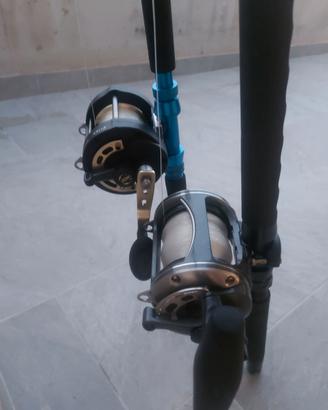 Combo canna da pesca drifting tonno