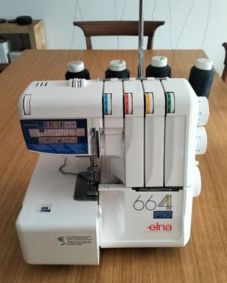 Macchina Taglia e Cuci Elna 664pro