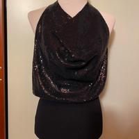 Top paillettes