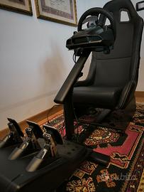 Postazione di guida simulatore+Volante