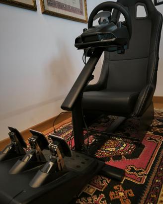 Postazione di guida simulatore+Volante