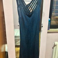 Vestito lungo blu 💙