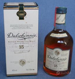 Dalwhinnie Single Highland Malt scotch whisky 15 y