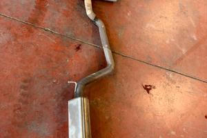 Terminale + silenziatore originali golf 7.5 GTI