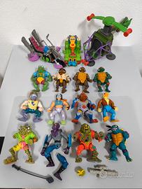 Lotto Teenage Mutant Ninja Turtles vintage anni 80