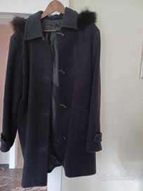cappotto 3/4  nero taglia 54 