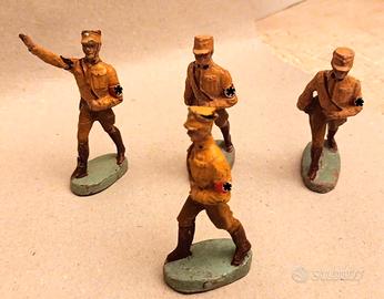 Elastolin  4 soldatini tedeschi "SA"