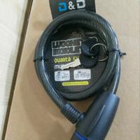 lucchetto catena bicicletta 2 chiavi 