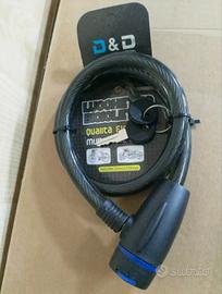 lucchetto catena bicicletta 2 chiavi 