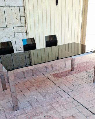 TAVOLO ALLUNGABILE CALLIGARIS IN VETRO FUORIGROTTA