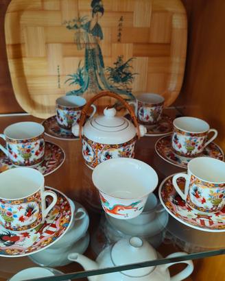 Set tazzine da caffè giapponesi/cinesi completo