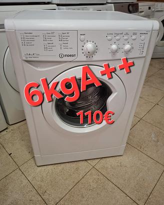 Lavatrice indesit 6kg classe Apiupiu 1000 giri