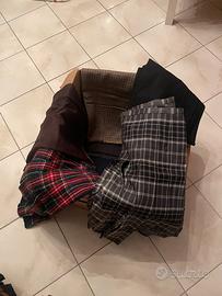 Stock abbigliamento vintage fatto a mano e non.