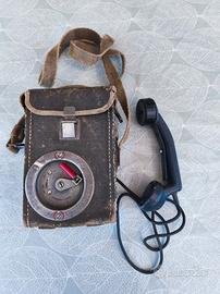 telefono militare da campo svizzero anni,50