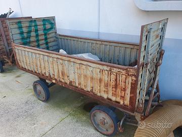 Carrelli vagone postale (nr.2 - prezzo cadauno)