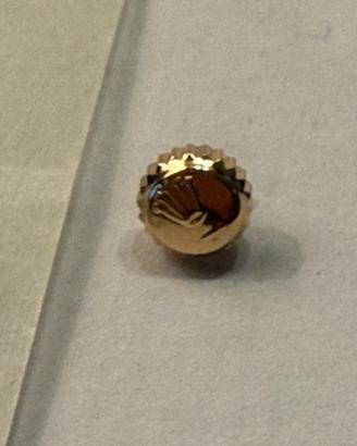 Corona originale Rolex 24-603-8 in oro 18k usata