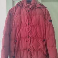 giaccone piumino rosso 