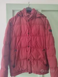 giaccone piumino rosso 