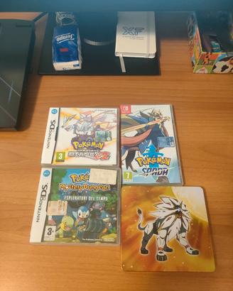 Lotto giochi Pokémon -guardare la descrizione