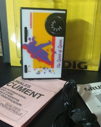 Radiolina  FM Grundig City Boy 5, fine anni 80.