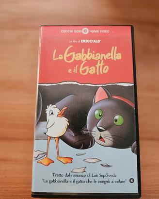 La gabbianella e il gatto VHS 