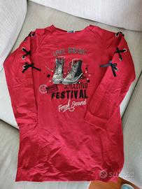 Abito corto in Felpa