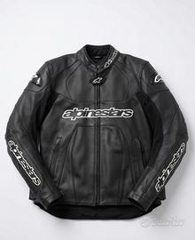 Giubbotto alpinestars pelle 50 pari al nuovo 