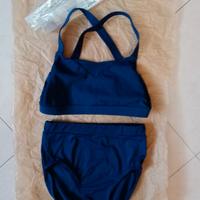 Top incrocio+Slip Dancewear Solutions ®USA  navy